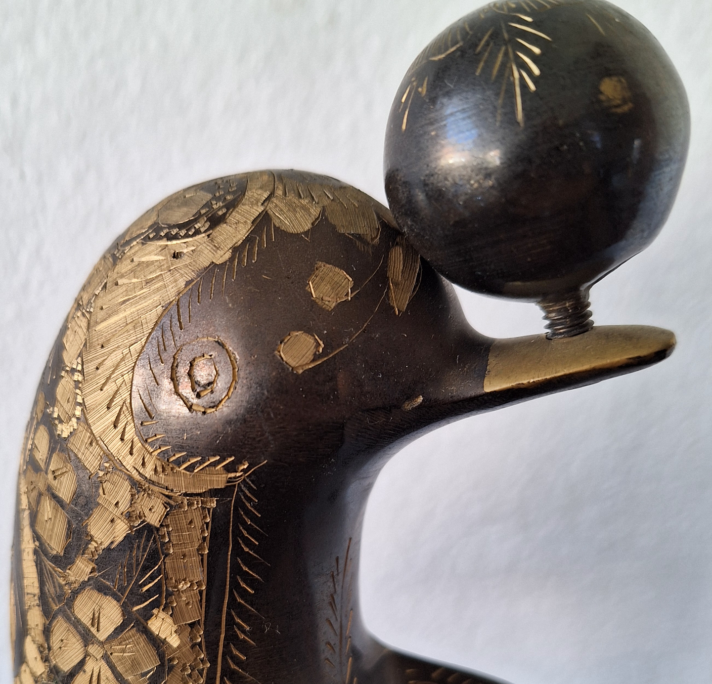 Golfinho em metal lavrado 5