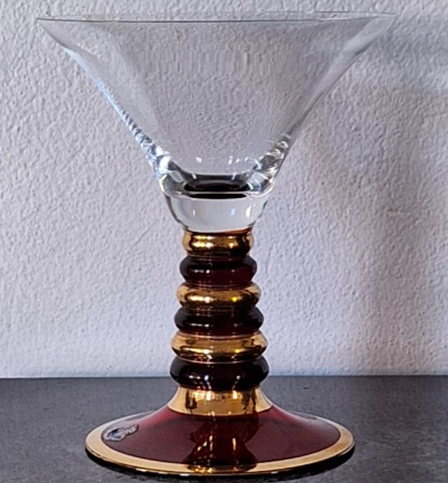 Taça em cristal da Bohémia  4