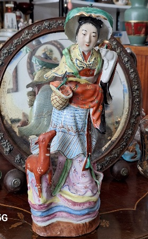 Estatueta antiga Kwan Yin