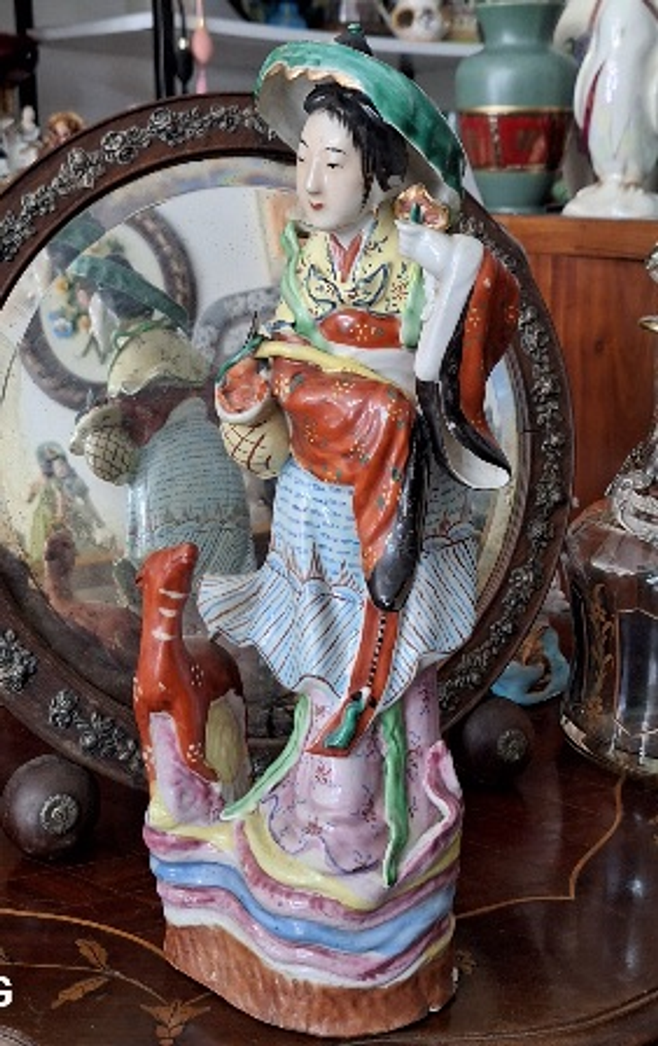 Estatueta antiga Kwan Yin 2
