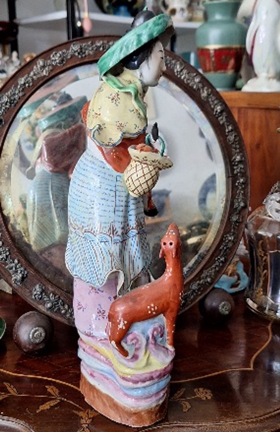 Estatueta antiga Kwan Yin 5