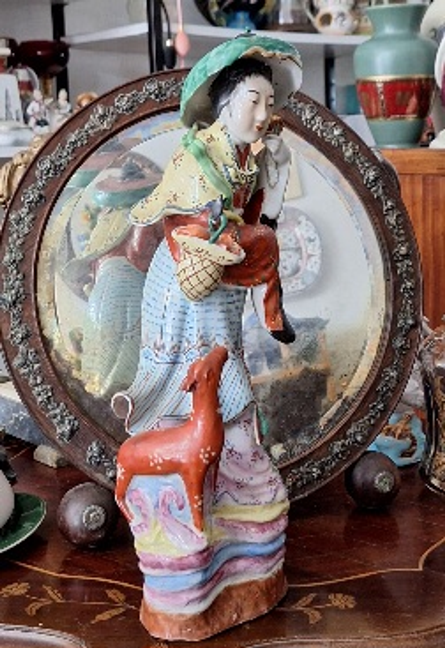 Estatueta antiga Kwan Yin 6