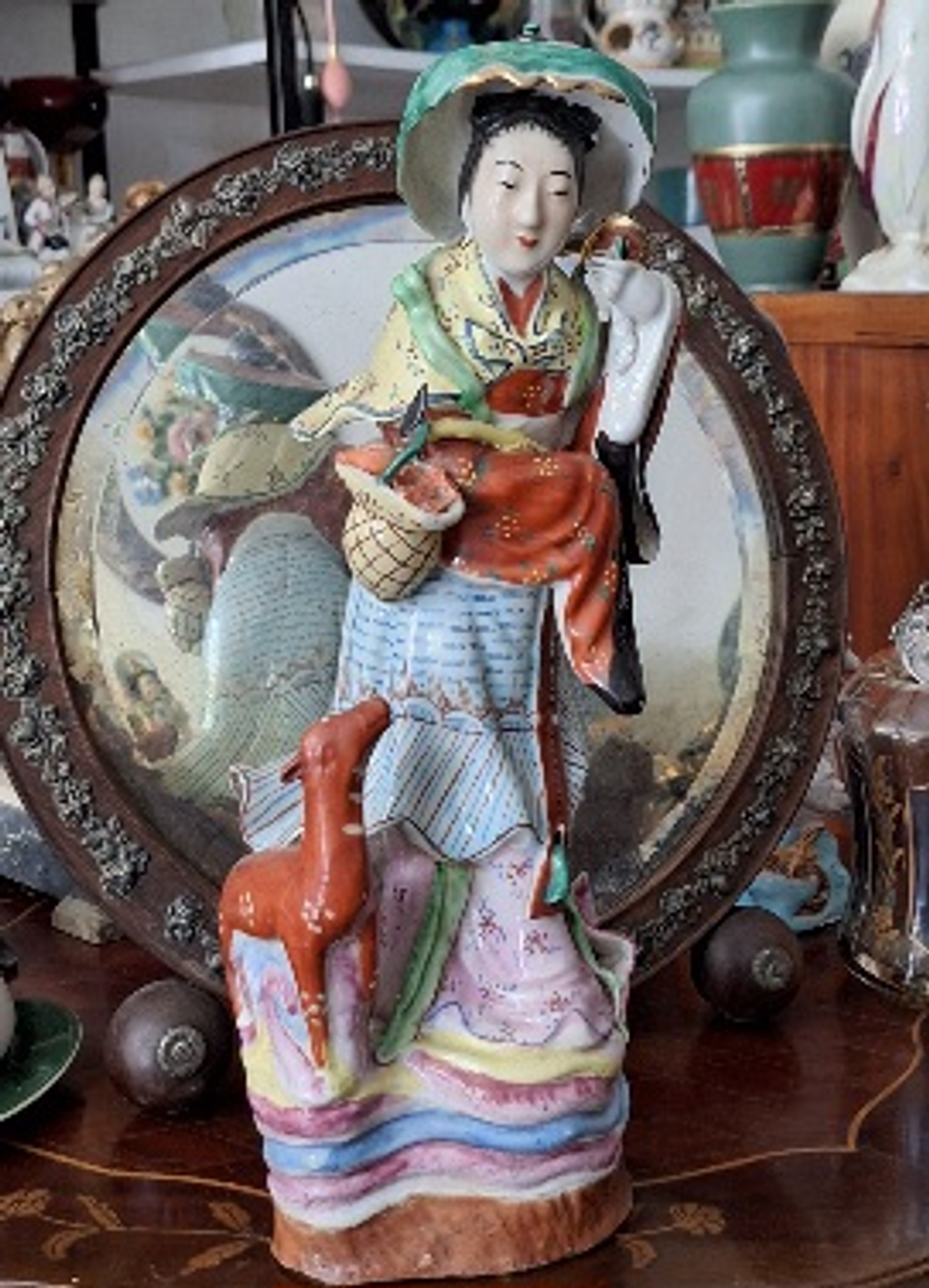 Estatueta antiga Kwan Yin 8