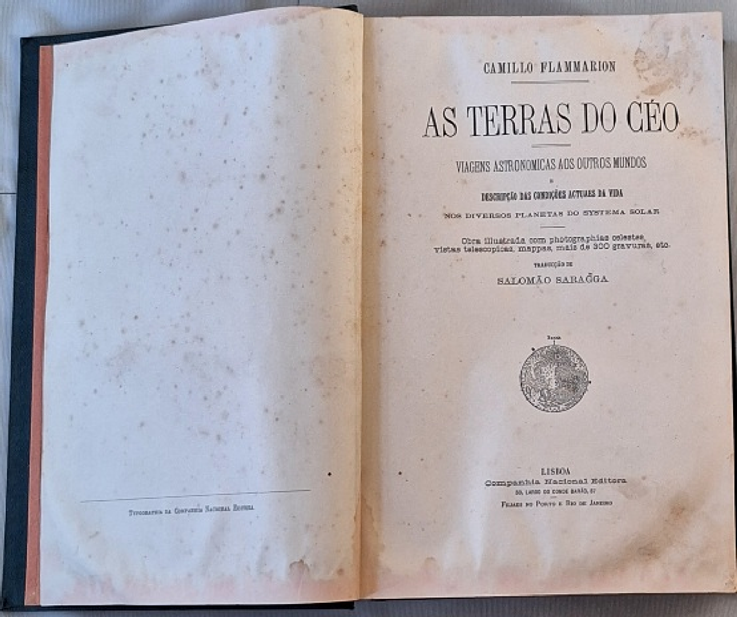 As terras do céo, Camillo Flammarion 6