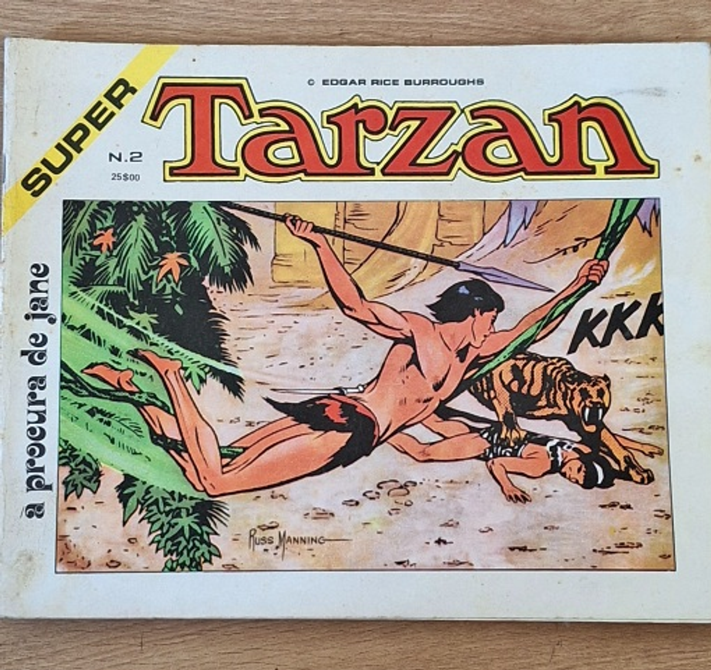 Tarzan, Edgar Rice Burroughs, n° 2 e 3 1