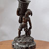 Pescador,  escultura em bronze 