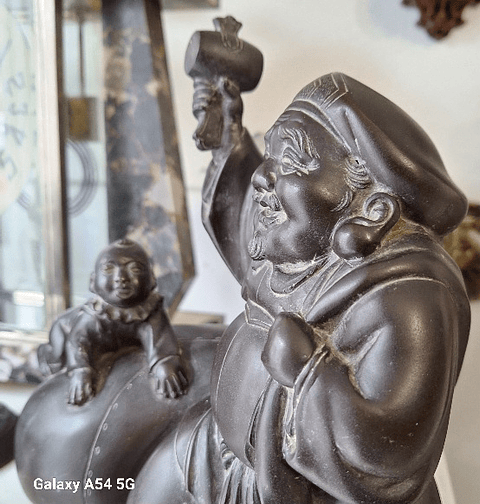 Daikoku, bronze japonês 