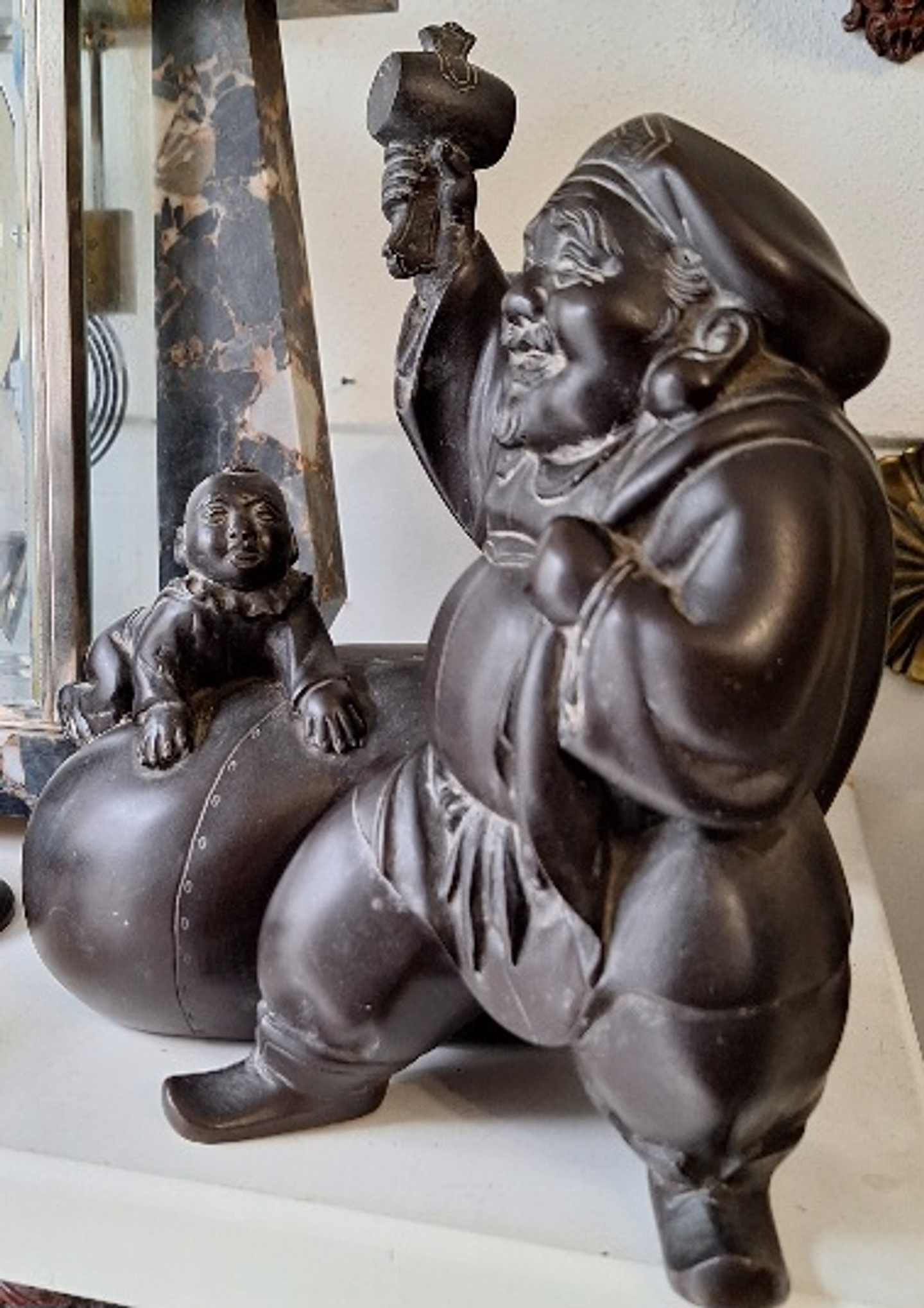 Daikoku, bronze japonês  6