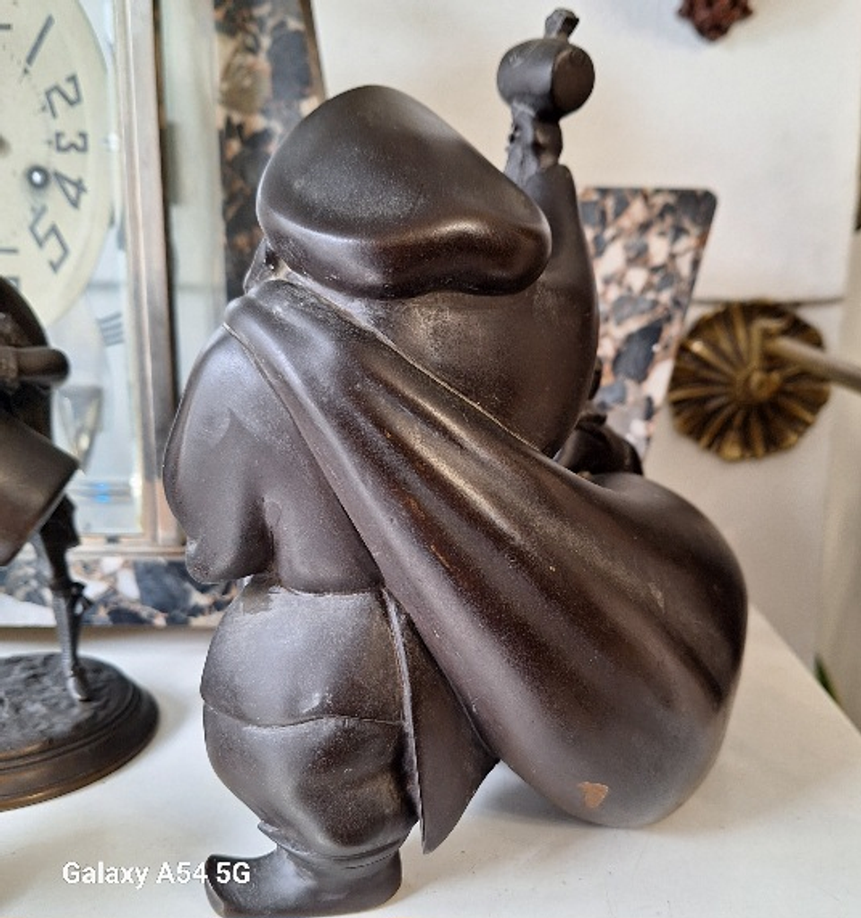 Daikoku, bronze japonês  5