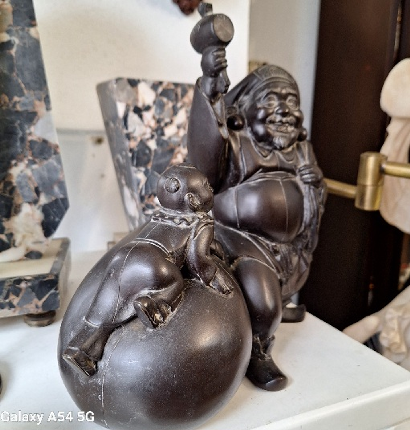 Daikoku, bronze japonês  7
