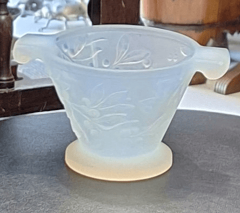 Vaso em Cristal opalinado