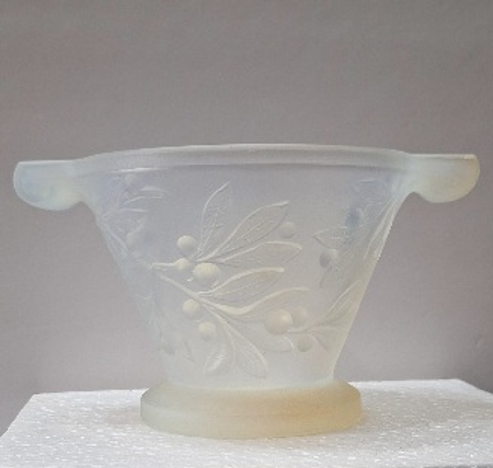 Vaso em Cristal opalinado 2