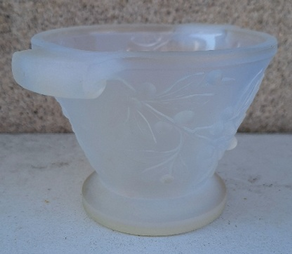 Vaso em Cristal opalinado 6