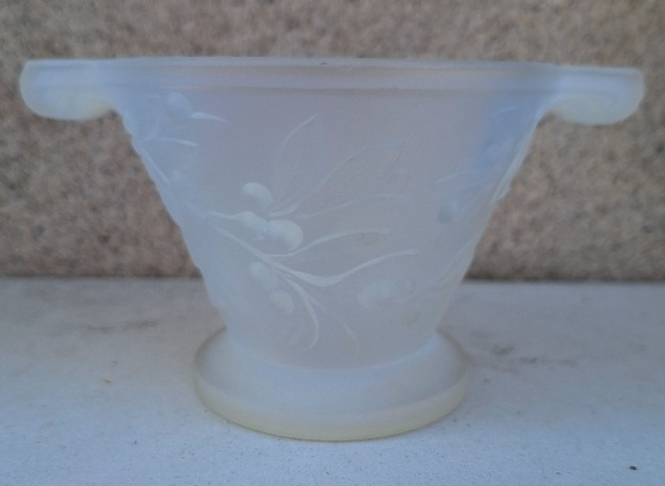 Vaso em Cristal opalinado 8