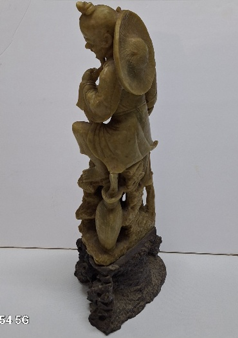 Pescador em pedra sabão  4