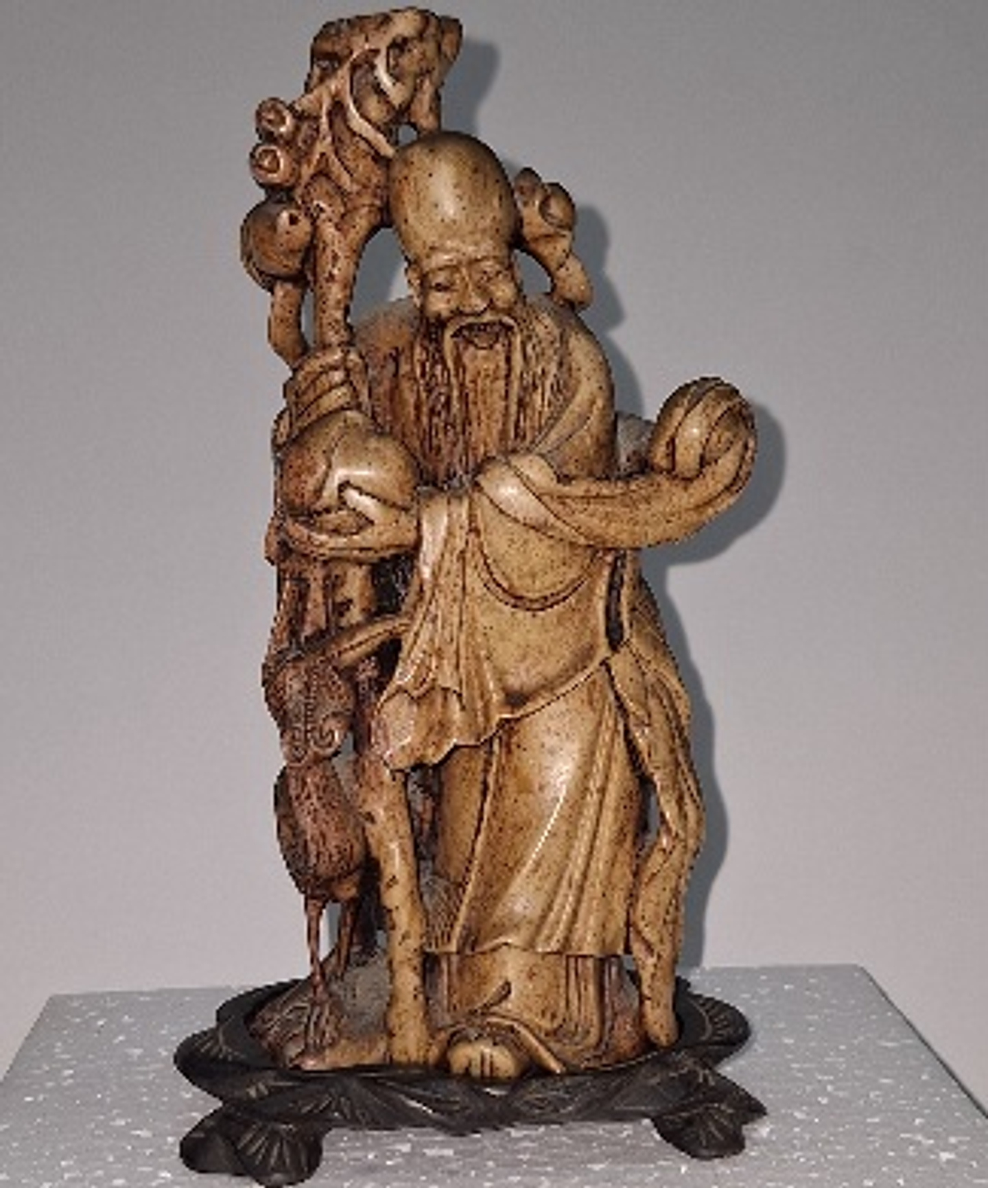 Escultura chinesa em pedra dura 1