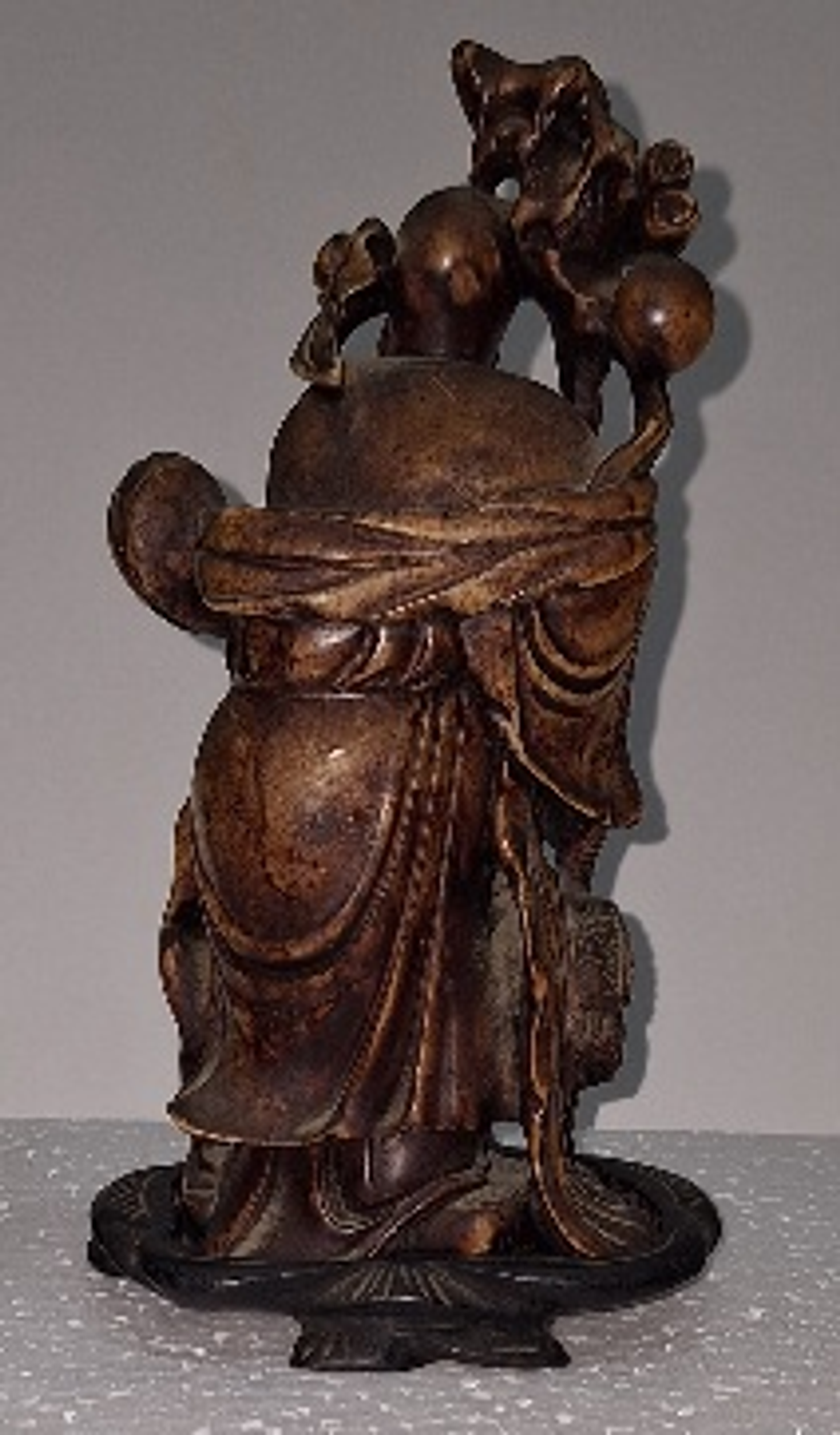 Escultura chinesa em pedra dura 4