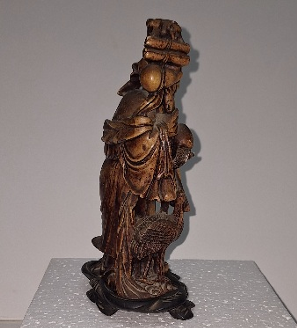 Escultura chinesa em pedra dura 5