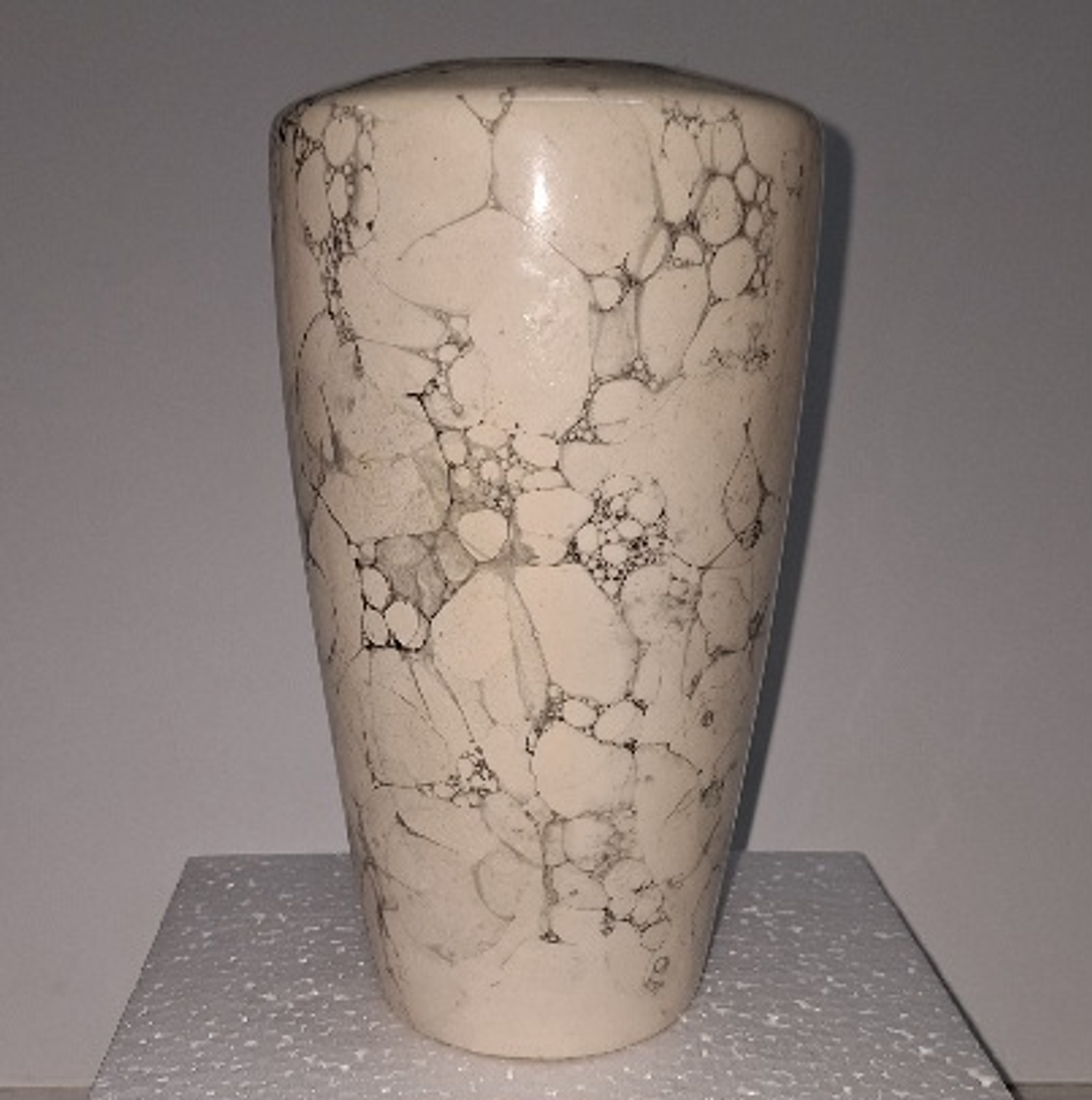 Vaso art deco em faiança  1