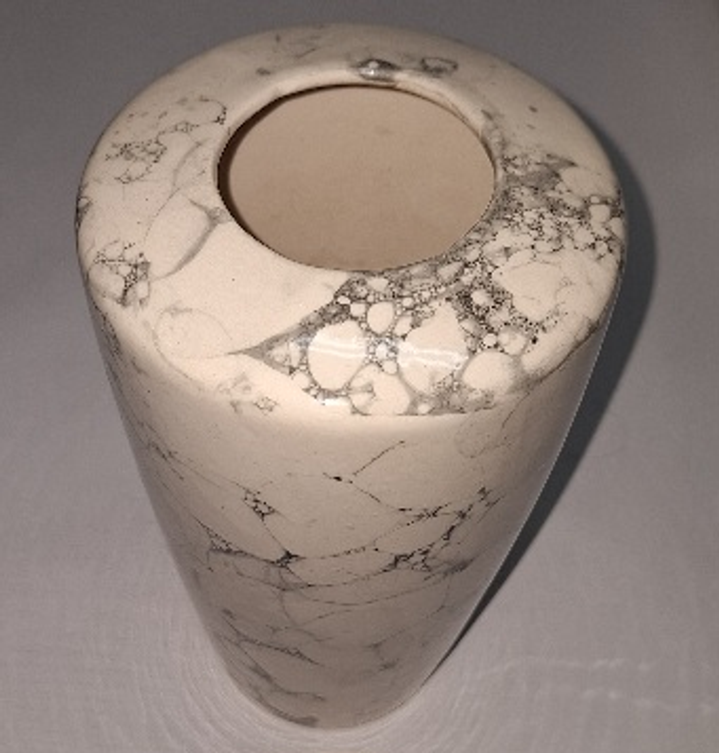 Vaso art deco em faiança  2