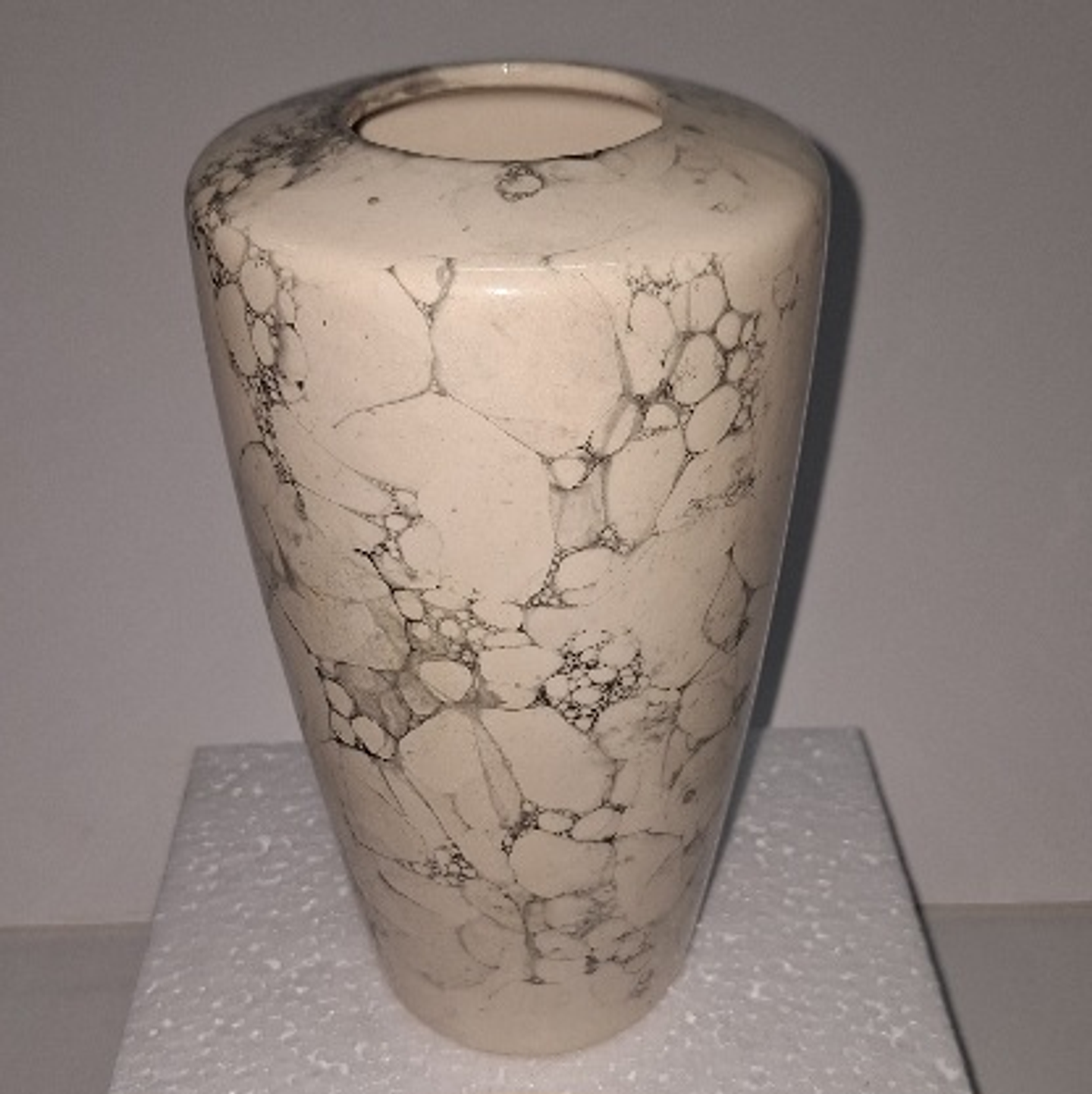 Vaso art deco em faiança  5