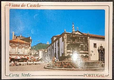cartão postal de Viana do castelo 