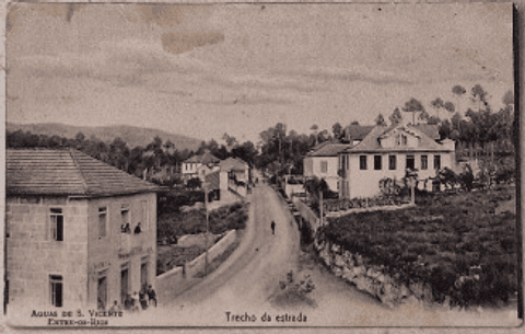 cartão postal de Águas de S. Vicente 