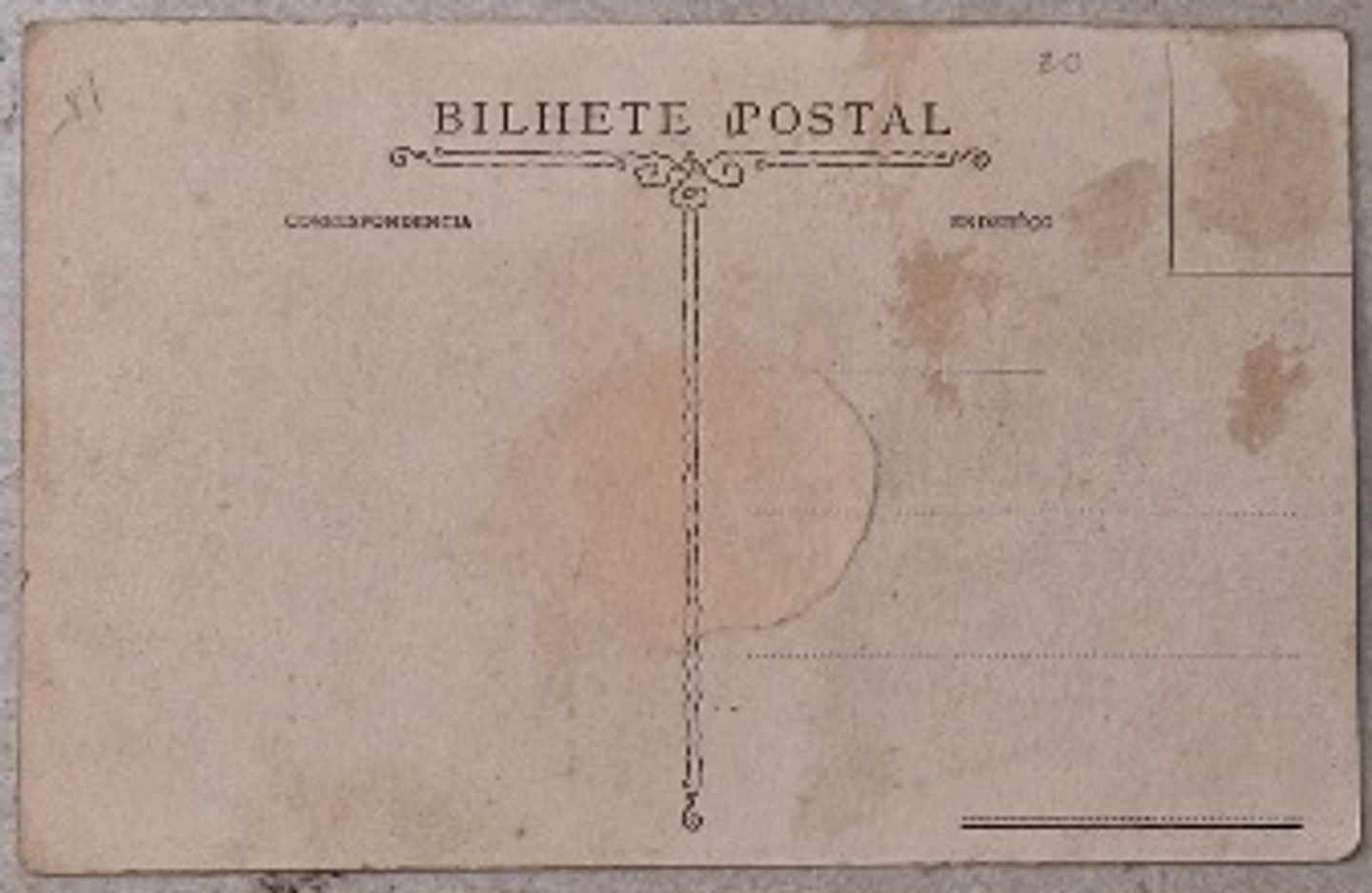 cartão postal de Águas de S. Vicente  2