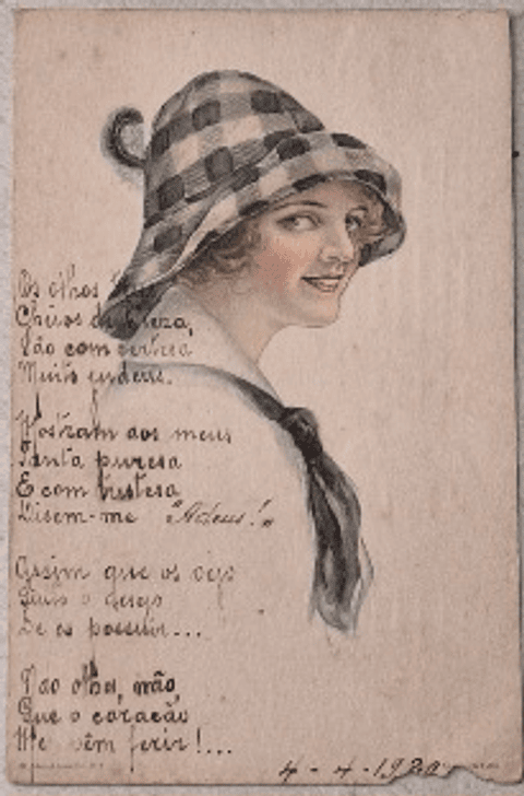 Cartão postal - American Girl n° 30