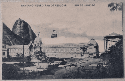 Caminho Aéreo Pão de Assucar - Cartão postal 