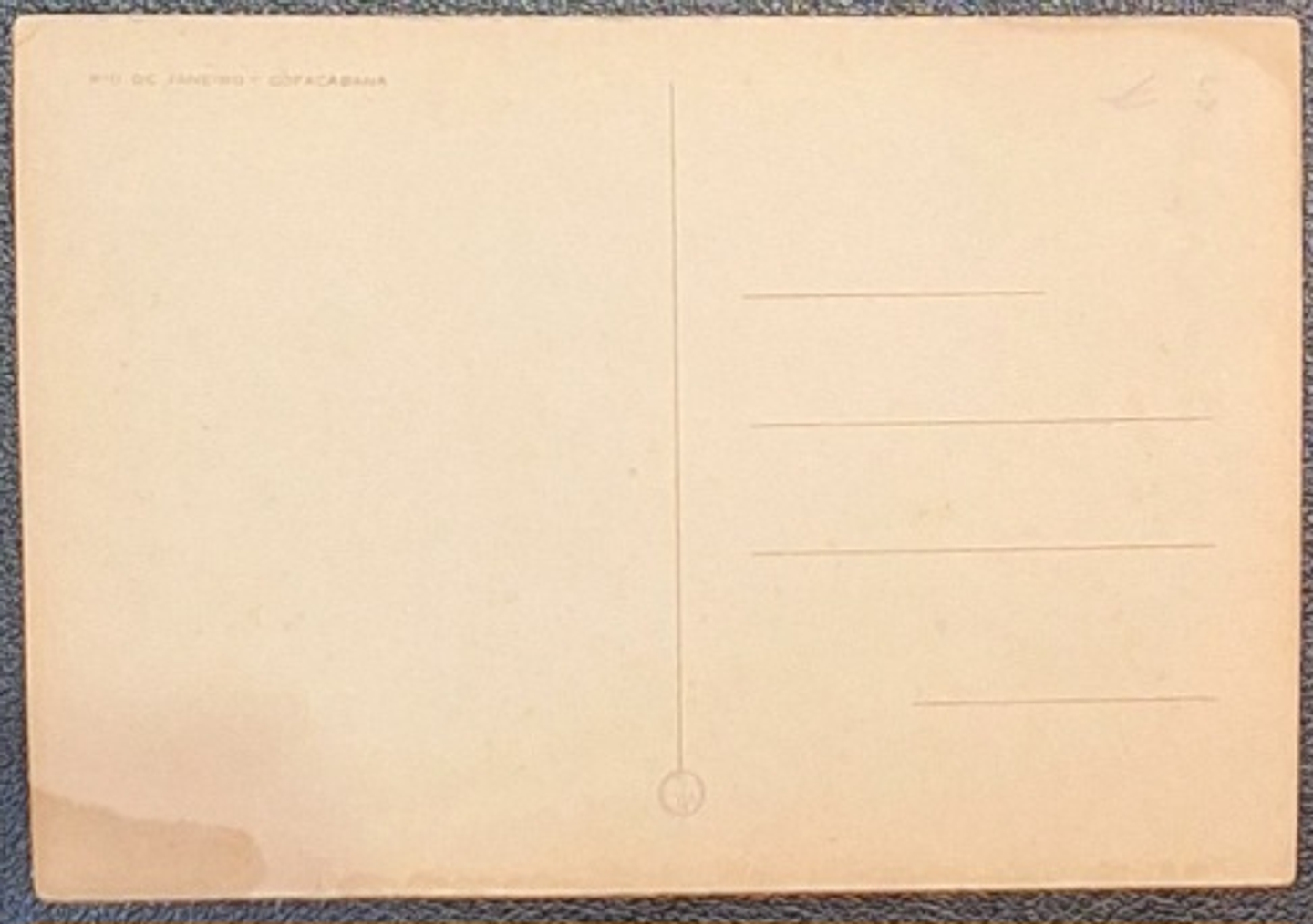 Cartão postal  - Copacabana  -  Rio de Janeiro  2