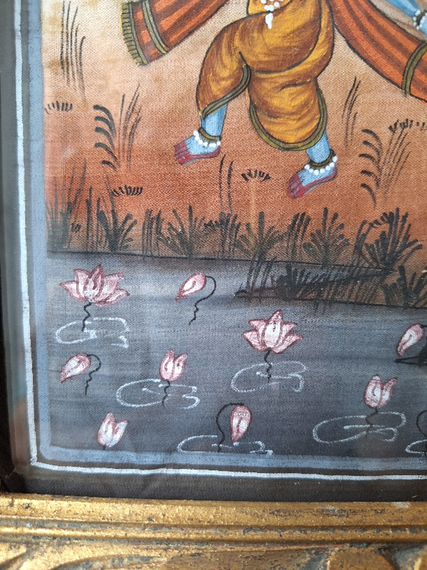 Pintura vintage Hindu 3