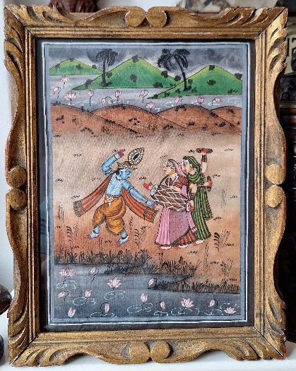 Pintura vintage Hindu