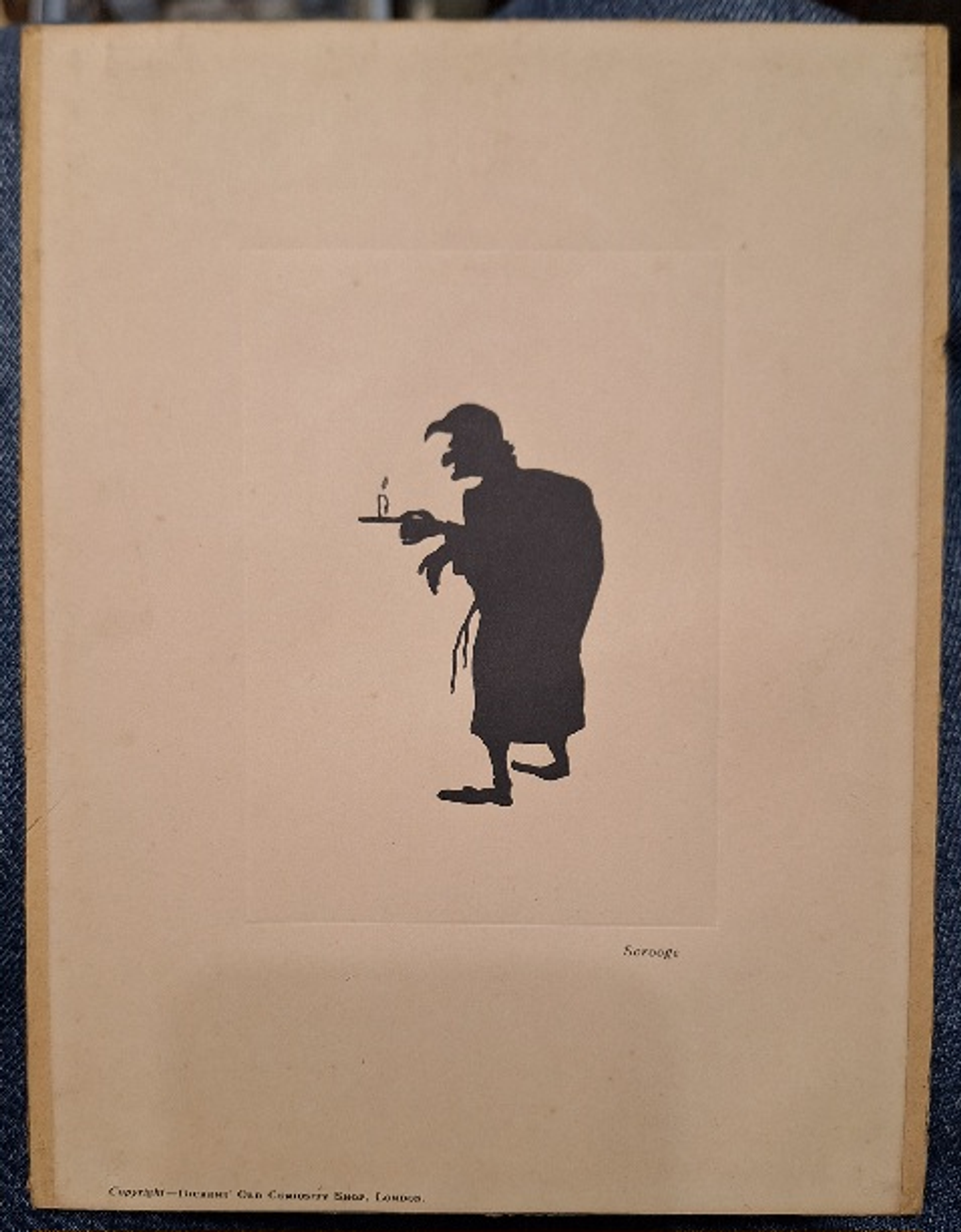 Silhueta vintage Charles Dickens 3