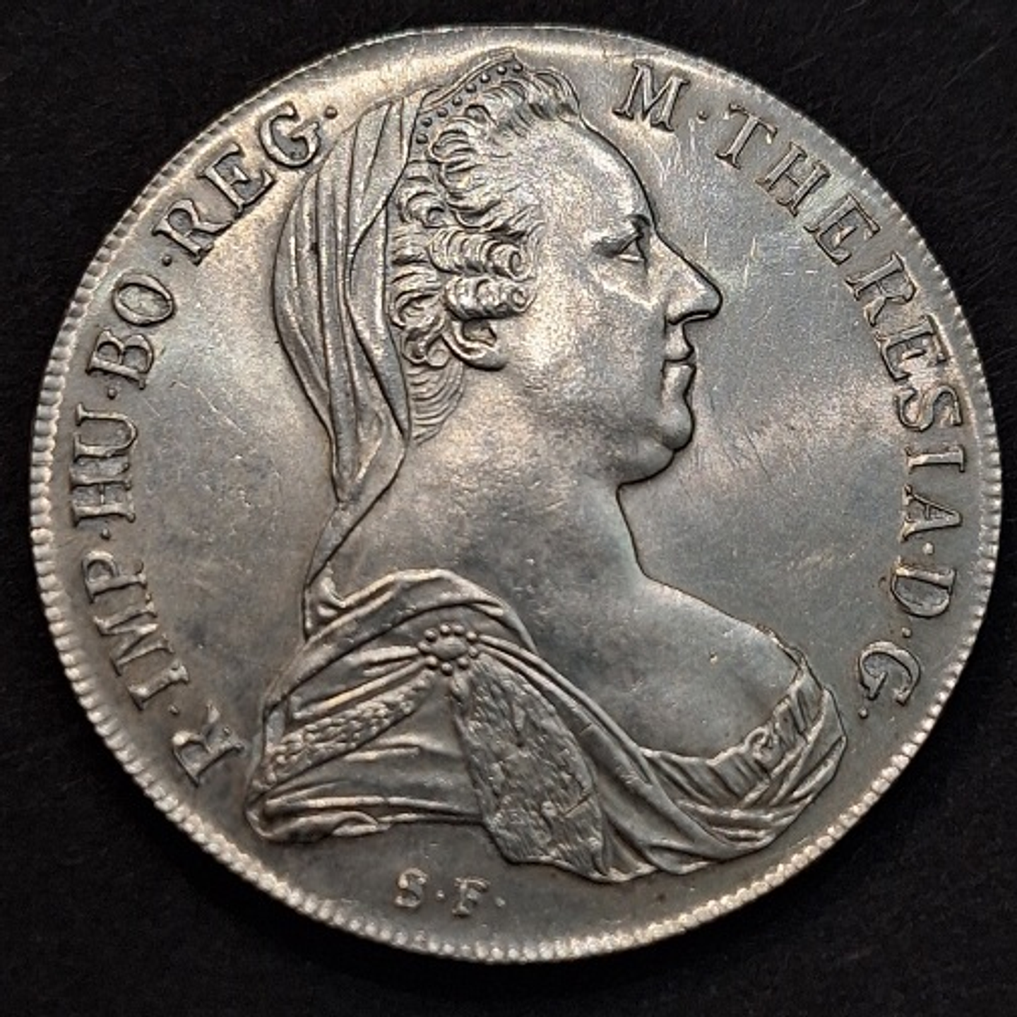 Moeda 1 Táler 1780 Maria Teresa 1