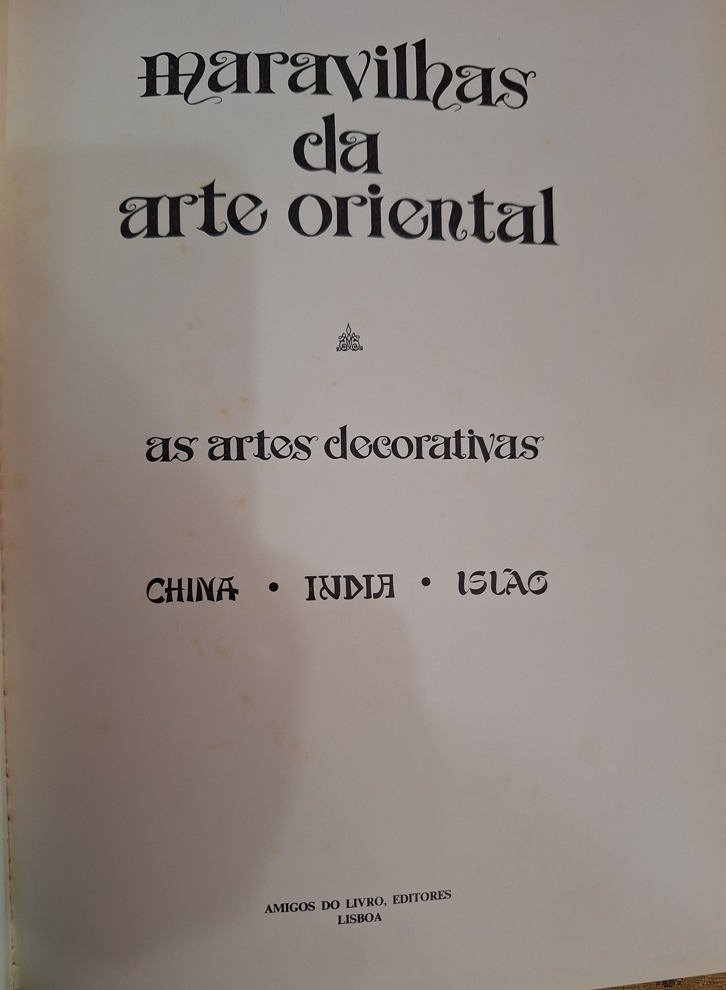 Livro, Maravihas da Arte Oriental 2