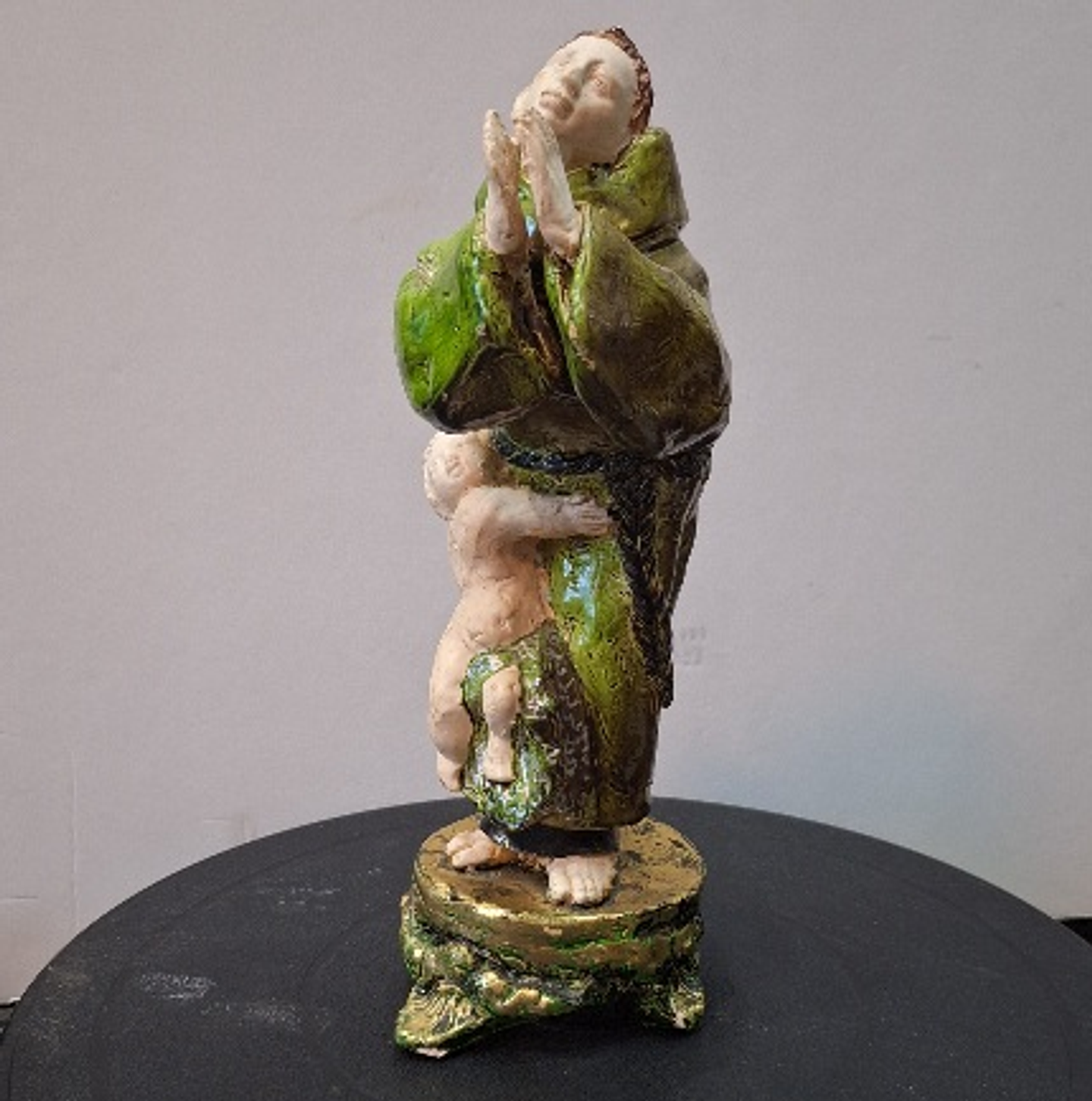 Santo António em terracota  1