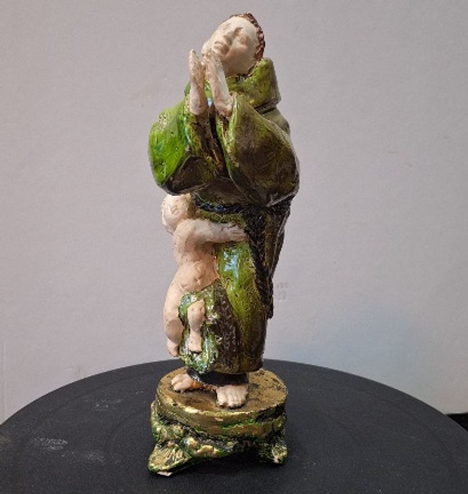Santo António em terracota  2