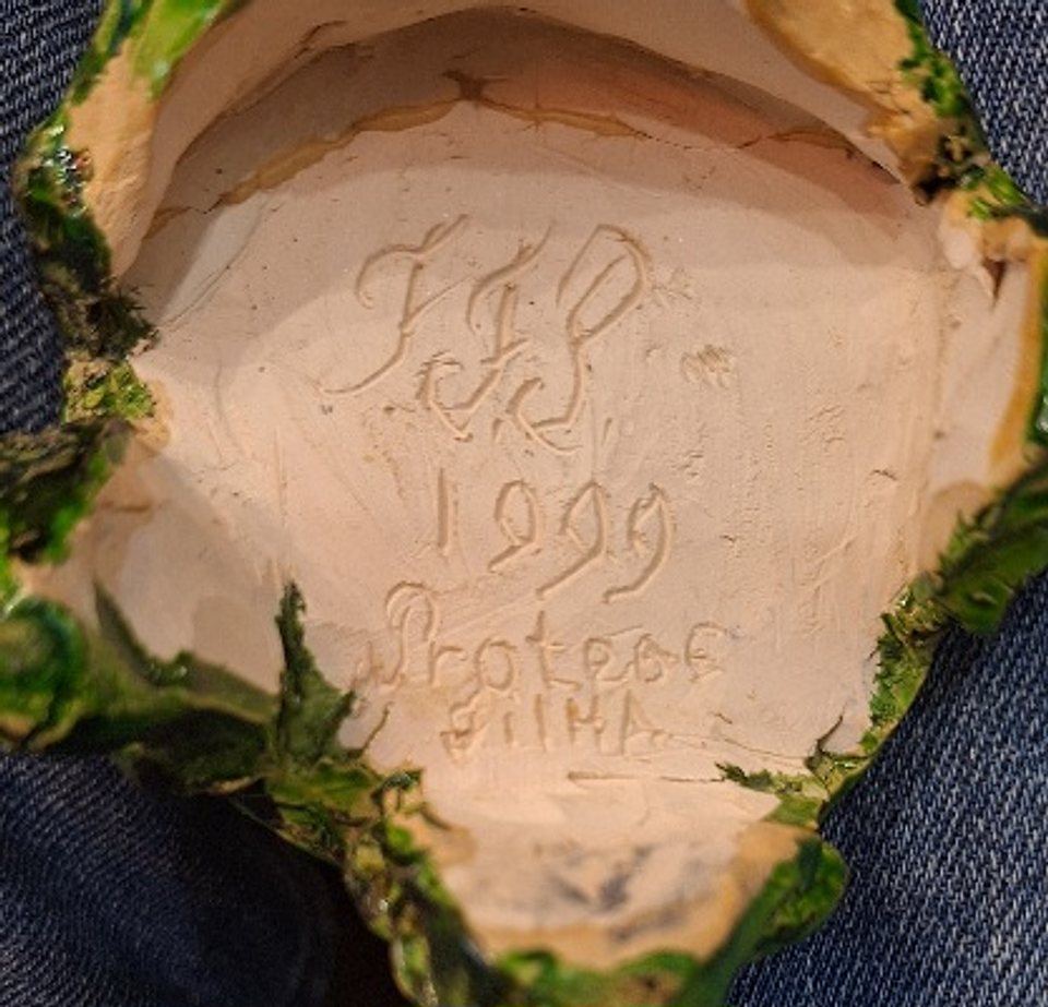 Santo António em terracota  4