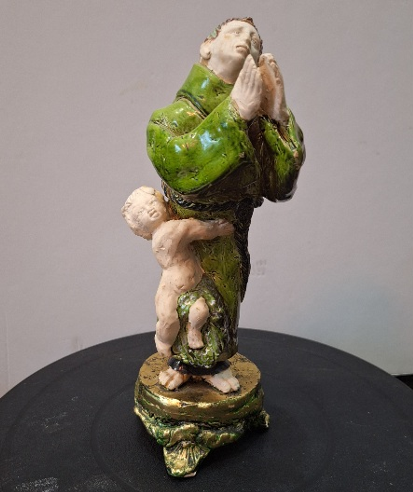 Santo António em terracota  5