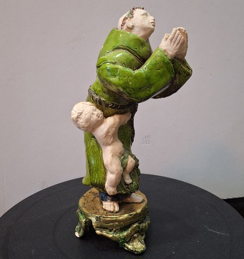 Santo António em terracota  7
