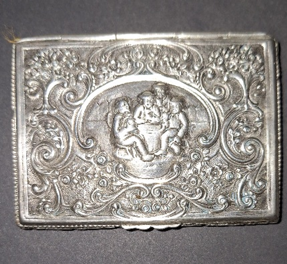 caixa para rapé / tabaqueira  5