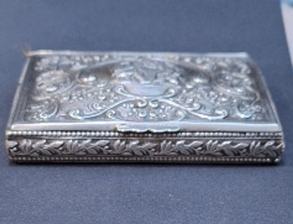 caixa para rapé / tabaqueira  8