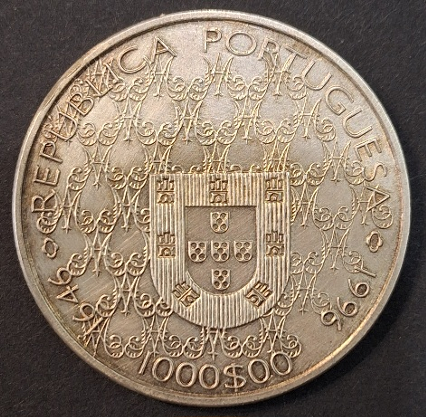 Moeda de coleção 1000 escudos PT 2