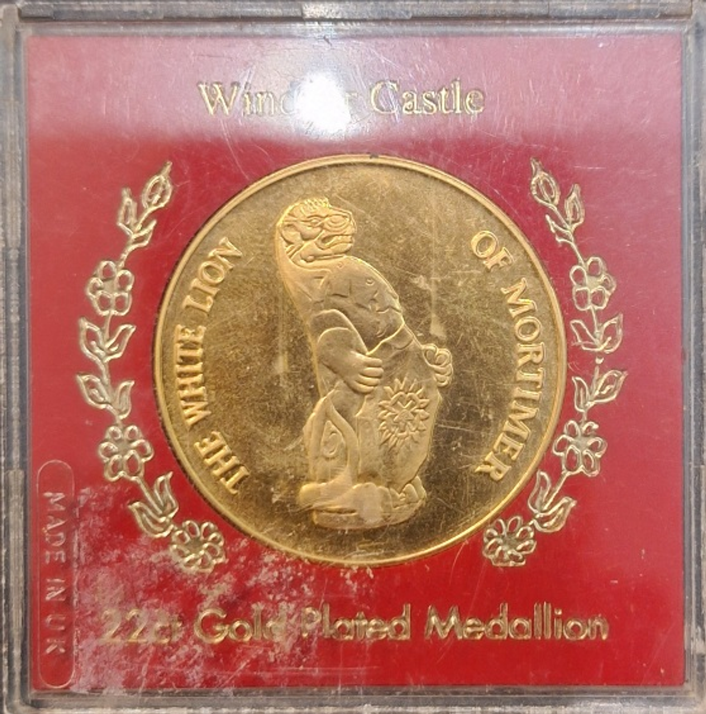 Medalha, Windsor Castle. 2