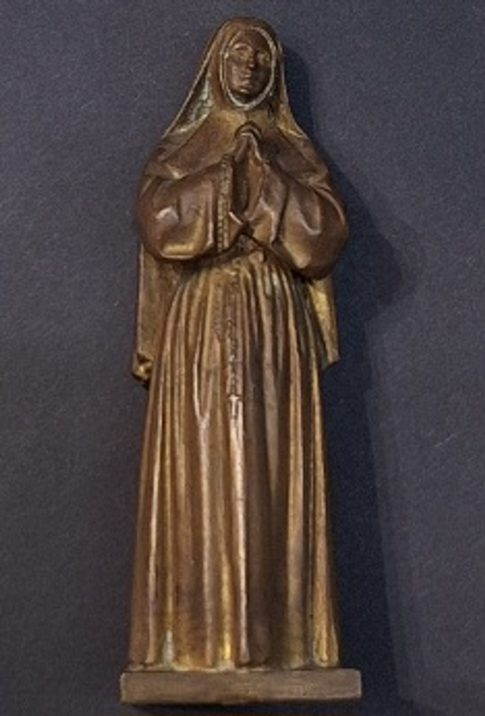 Imagem sacra em bronze  1