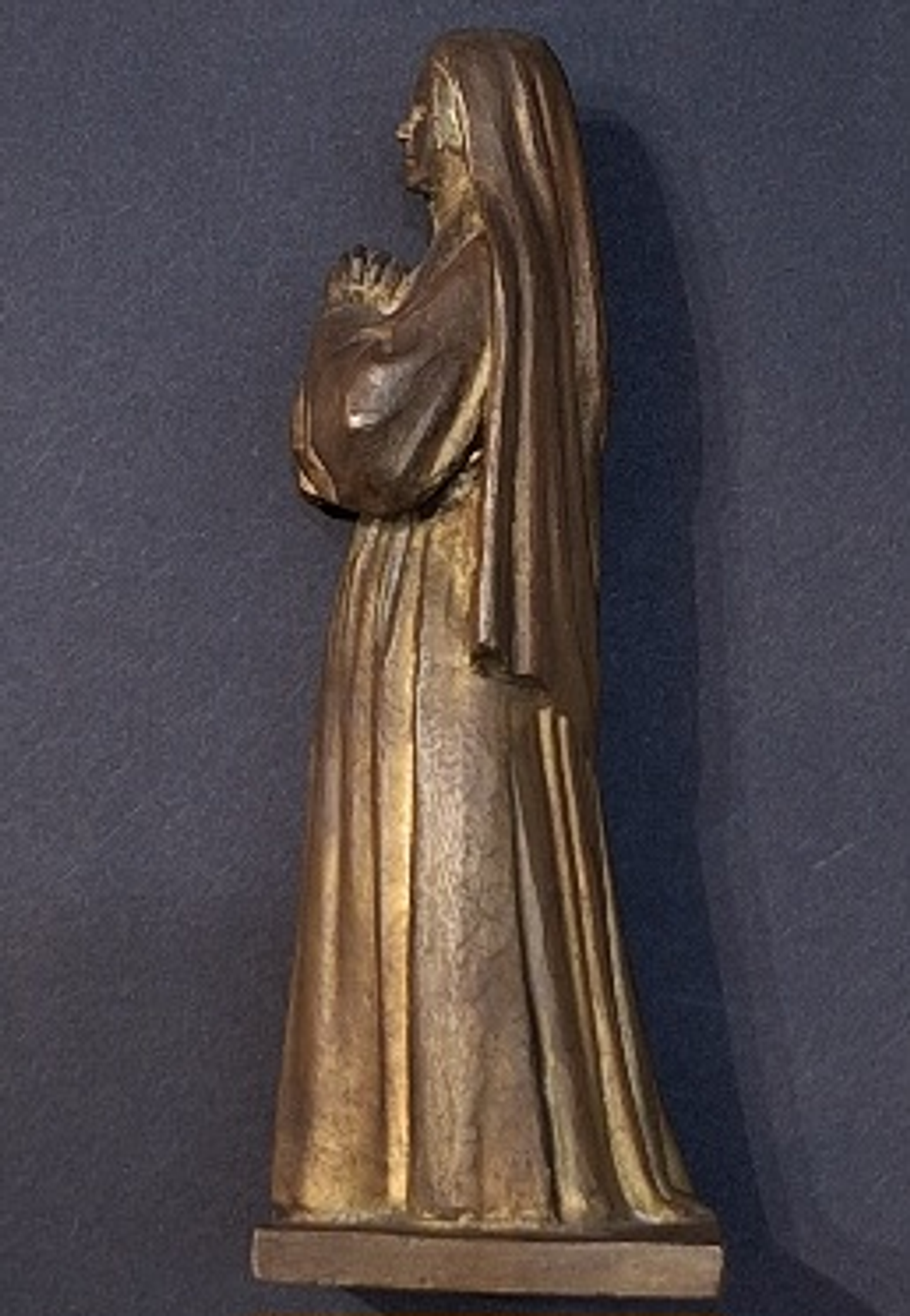 Imagem sacra em bronze  3