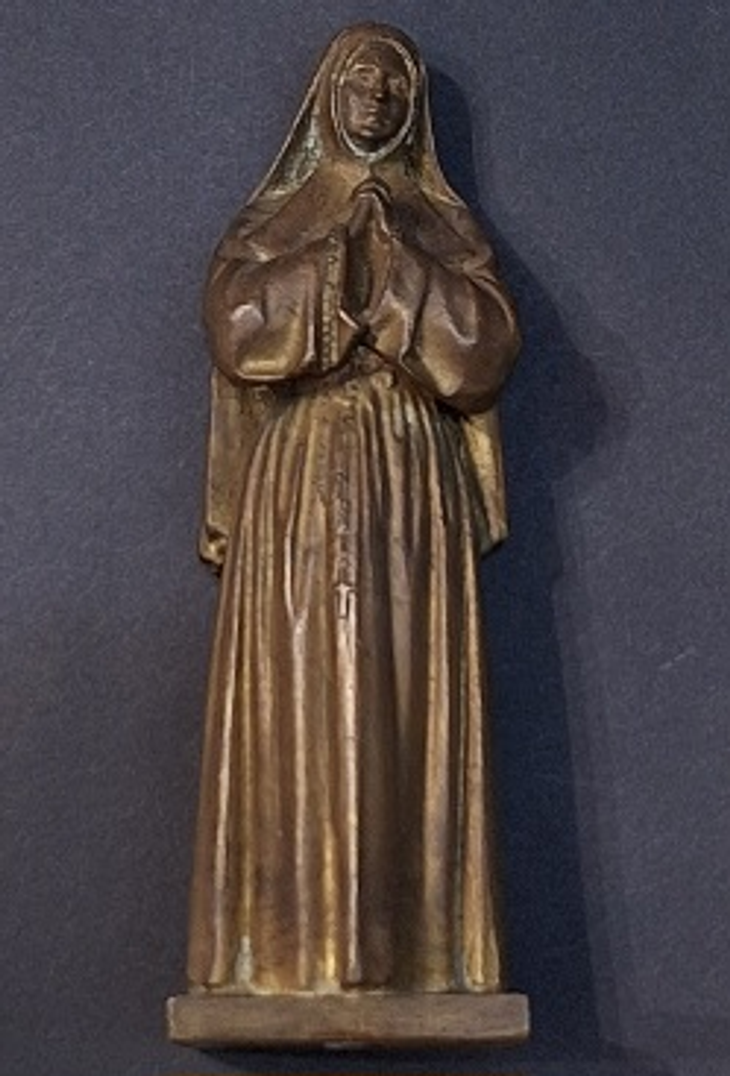 Imagem sacra em bronze  5