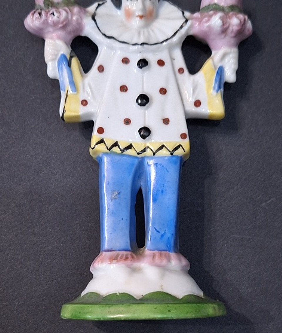 Pierrot em porcelana alemã  2