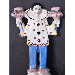 Pierrot em porcelana alemã 